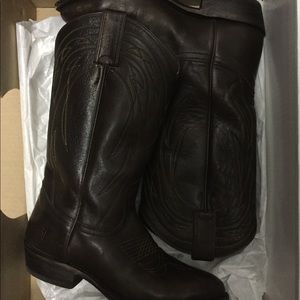 Frye cowgirl boots